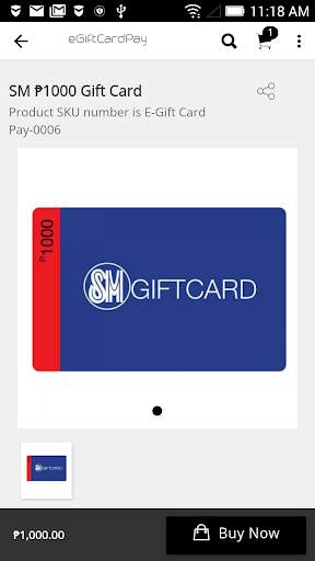 E-Gift Card Pay Mobile screenshot 3