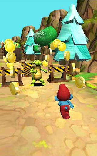 Subway Smurf Dash - Jungle Run Adventure screenshot 5