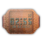 Chrome Clock Live Wallpaper icon