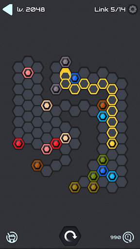 Hexa Star Link - Puzzle Game screenshot 5