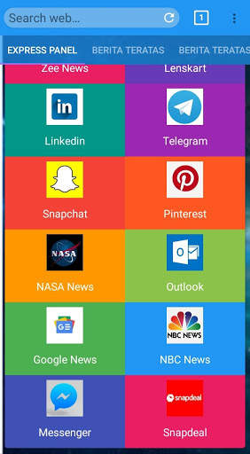 Unitech browser screenshot 2