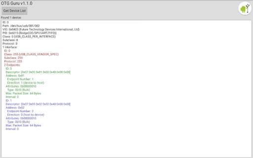 OTG Guru - List USB devices screenshot 6
