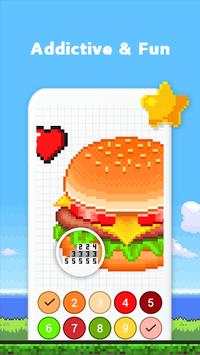 Unicorn Color by Number - Sandbox Pixel Art screenshot 1