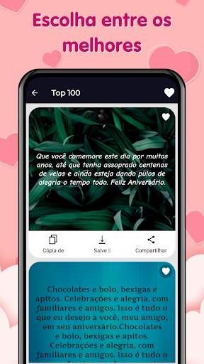 Mensagens Desejos SMS Coleção screenshot 4