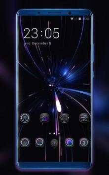 theme for black shining Music launcher screenshot 1