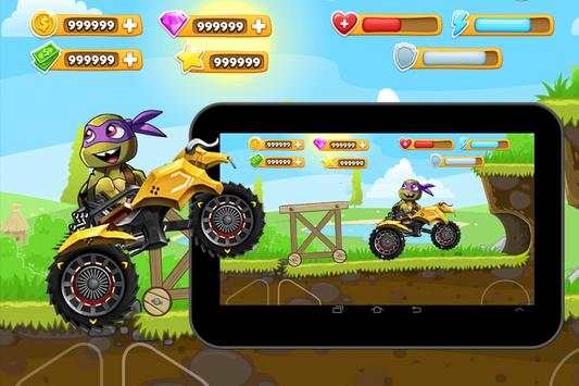 Ninja climbs hill screenshot 1