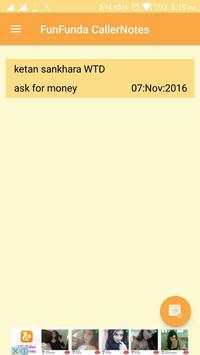 Free Call Note Android App screenshot 8