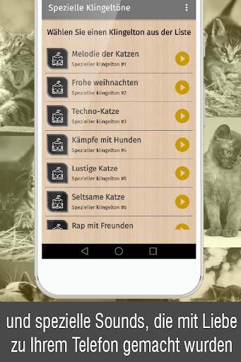 klingeltöne katzen kostenlos, töne katze app screenshot 5