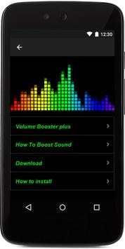Volume Booster plus screenshot 2
