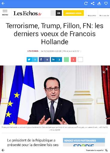 France News I France & World News Headlines screenshot 1