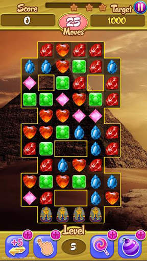 Diamond Crush Jewels - Egypt Secret Adventure screenshot 6