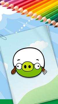 Coloring Book For Angry Birds स्क्रीनशॉट 1