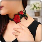 Chocker Necklace Stickers Photo Editor 2