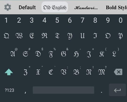 Fonts Keyboard - Fancy Text screenshot 11