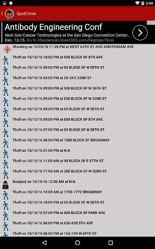 SpotCrime  Crime Map screenshot 6