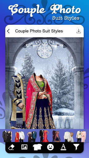 Couple Photo Suit Editor screenshot 3