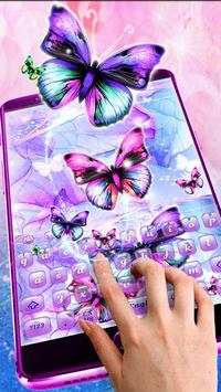 3D Beautiful Butterfly Parallax Keyboard Theme स्क्रीनशॉट 2