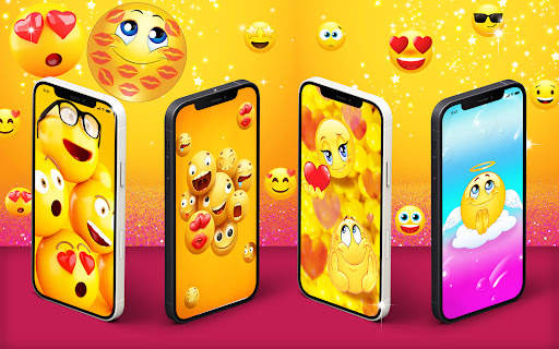 Funny smiley emoji wallpapers screenshot 1