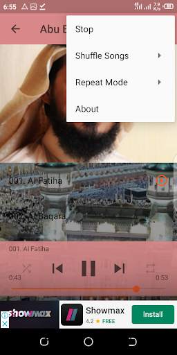 Abu Bakr Shatri MP3 Quran screenshot 3