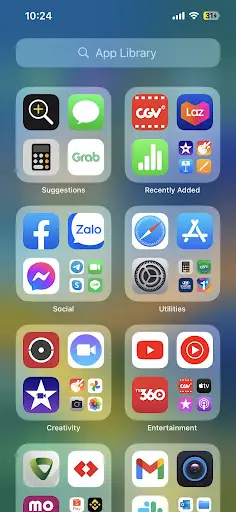 Launcher iOS 16 3 تصوير الشاشة
