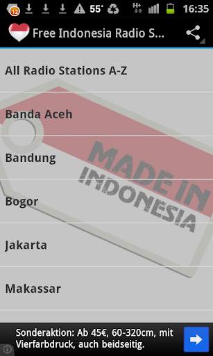 Indonesian Radio Music & News screenshot 1