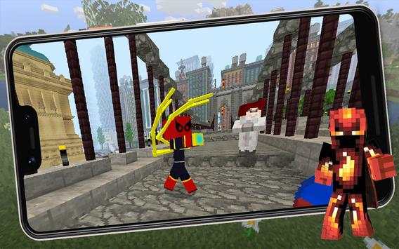🕷️ Super-herói Homem Aranha Minecraft screenshot 2