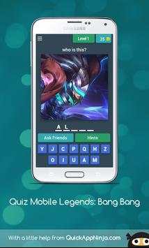 Quiz Mobile Legends: Bang Bang screenshot 1