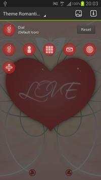 GO Launcher Theme Romantic screenshot 8