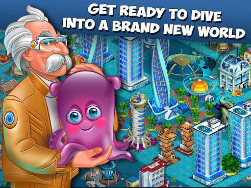 Aquapolis. Free city building! screenshot 1