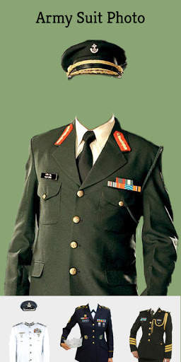 Army Dress Photo Editor 3 تصوير الشاشة