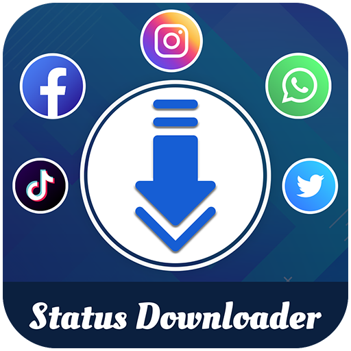 All Status Downloader - Insta, WA, FB downloader आइकन