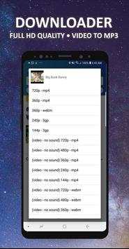 HD Video Player & Video Downloader, Mp3 Player screenshot 4