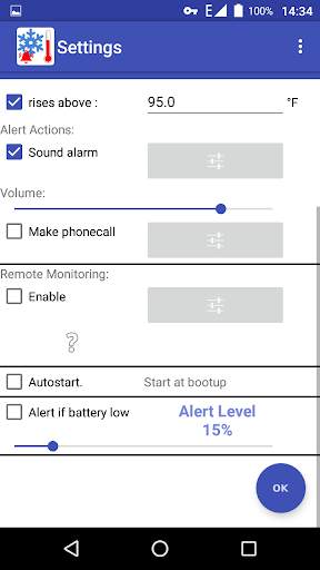 Temperature Alarm Alert screenshot 6