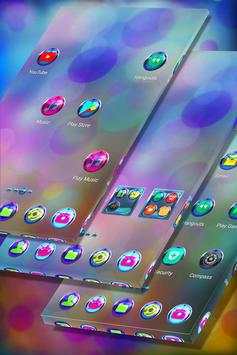 Glossy Colors Launcher Theme screenshot 1