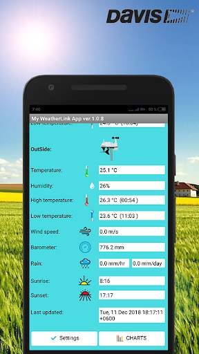 My WeatherLink App screenshot 2