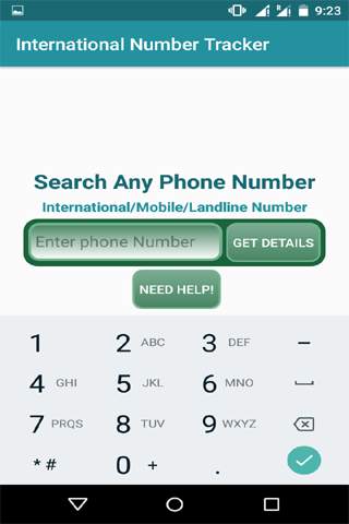 International Number Tracker screenshot 2