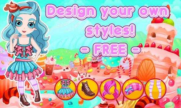 Candy land shopkin Dress up screenshot 2