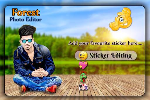 Forest Photo Editor screenshot 1