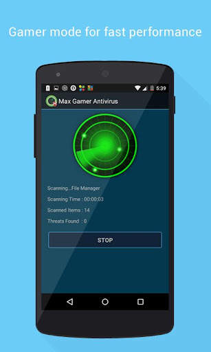MAX GAMER ANTIVIRUS for Gamers screenshot 2