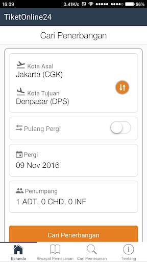 TiketOnline24 screenshot 1