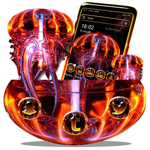 Jellyfish Launcher Theme 1.0.1