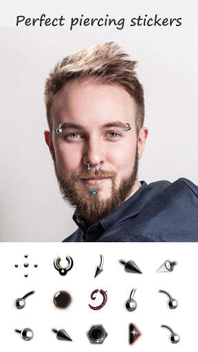 Piercing Photo Editor & Makeover 2 تصوير الشاشة