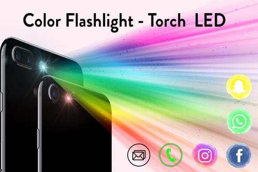 Color Flashlight on Call & SMS : Torch LED Flash screenshot 6