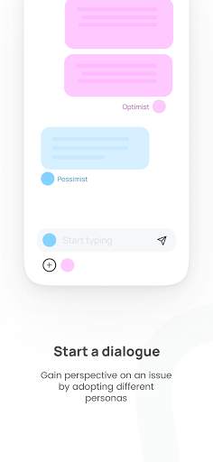 Antar : Chat with your inner personas, Reflection. screenshot 2