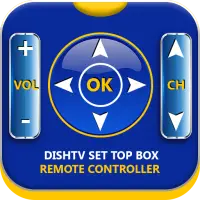 ikon Dish Tv Set Top Box Remote Controller