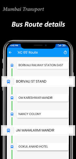 Mumbai Local Trains route map & Bus App screenshot 8