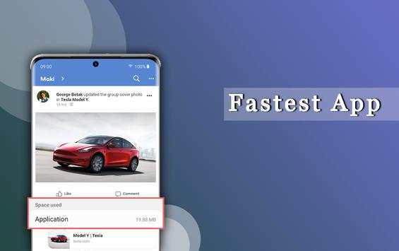 Faster for Facebook & Messenger screenshot 3