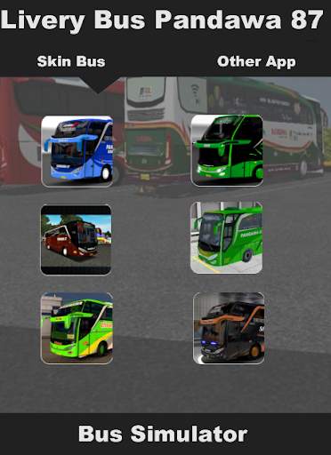Livery Bussid SHD Pandawa screenshot 1