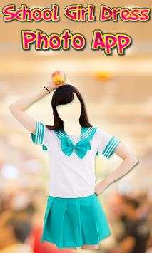 School Girl Dress Photo App screenshot 2