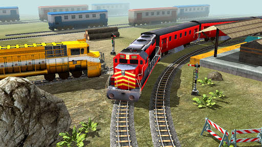 Train Racing Game 2022 Offline screenshot 1